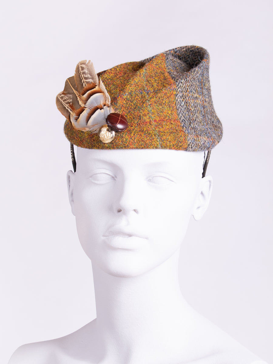 Sustainable luxury - Edwardian style British tweed hat