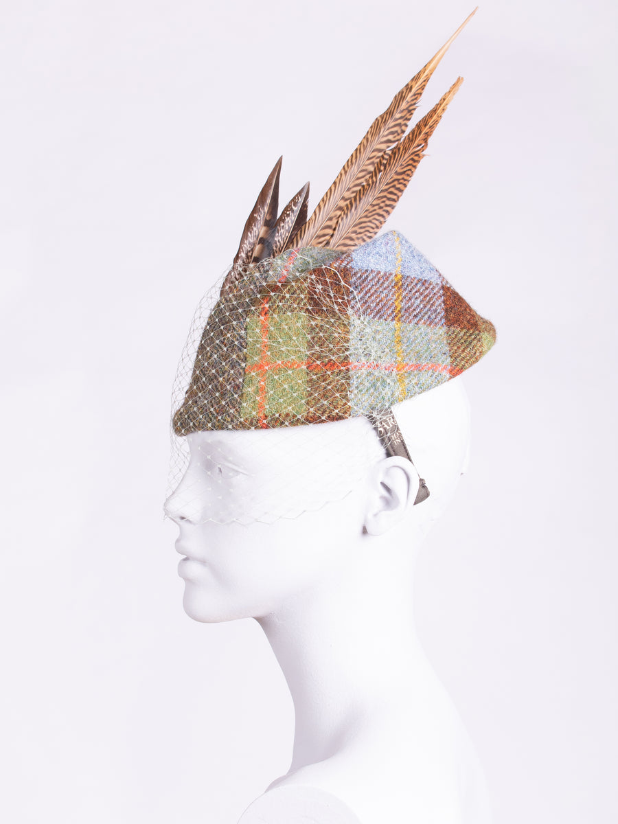 sustainable luxury - made in England hat for the races