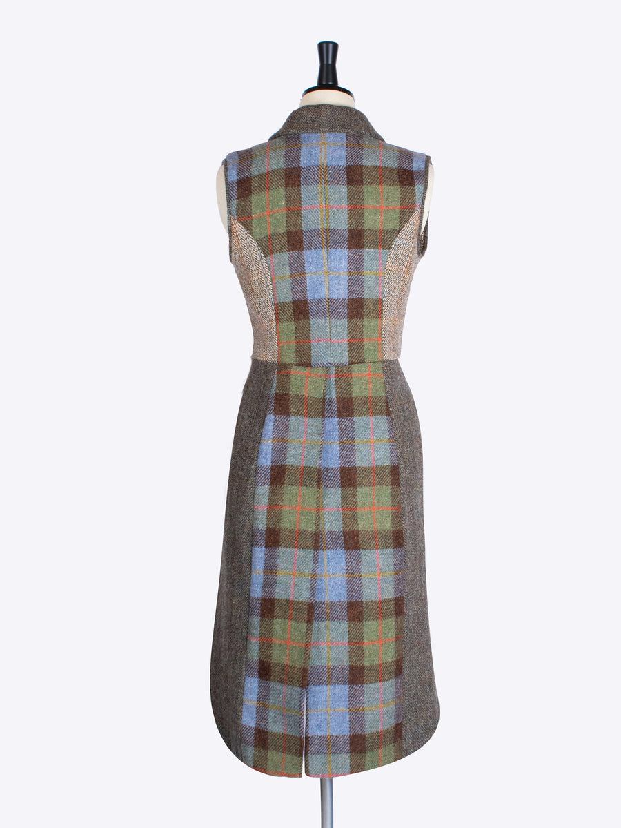 independent fashion label - made in England ladies wool waistcoat