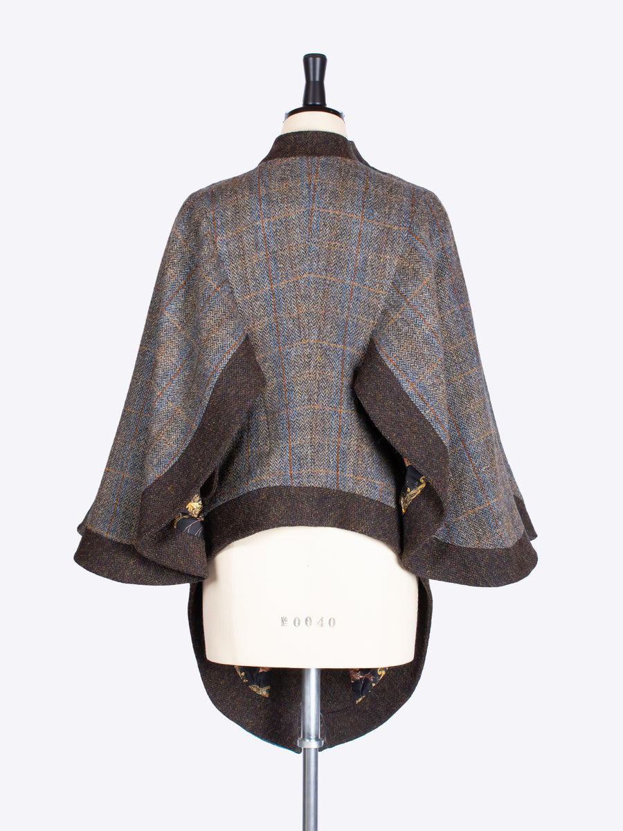 independent fashion label - country style timeless wool jacket