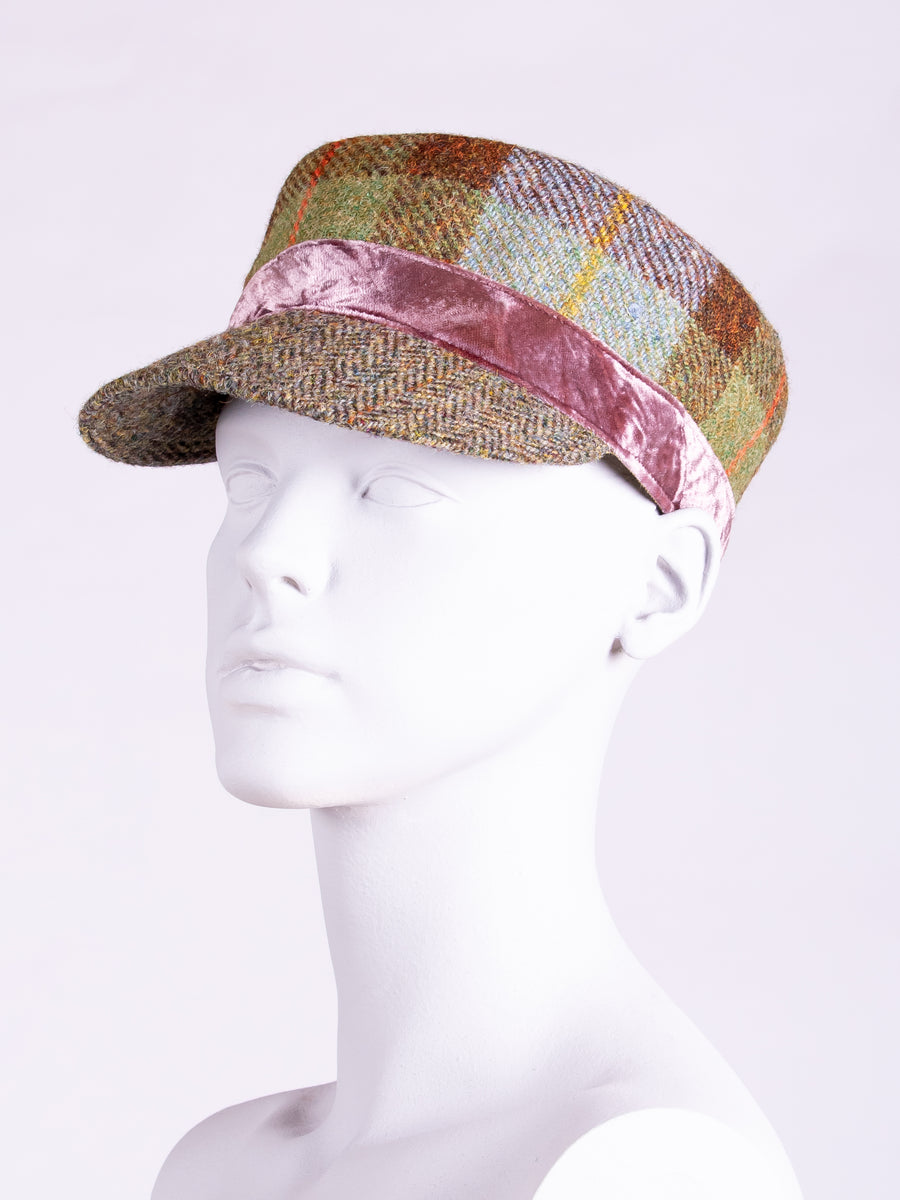 British fashion label - Harris Tweed cap