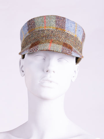 independent fashion label - MacLeod and moss green tweed cap