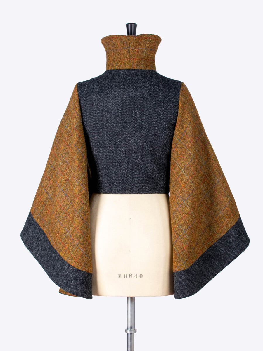 heritage style wool jacket - sustainable luxury