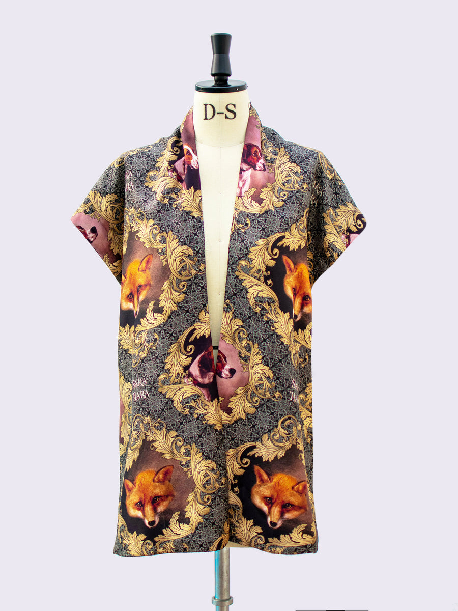Made in New Forest - one of a kind silk scarf