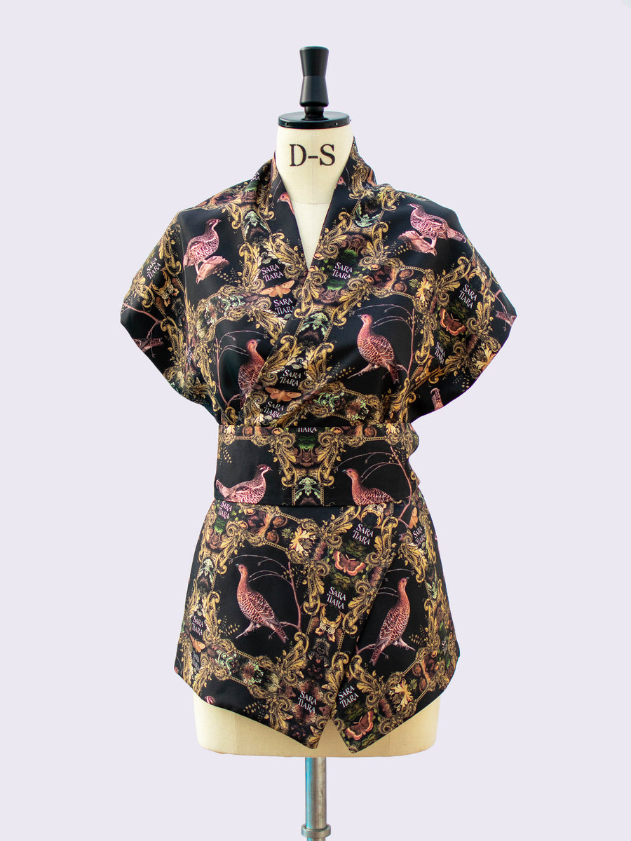 Versatile Scarf - bird print