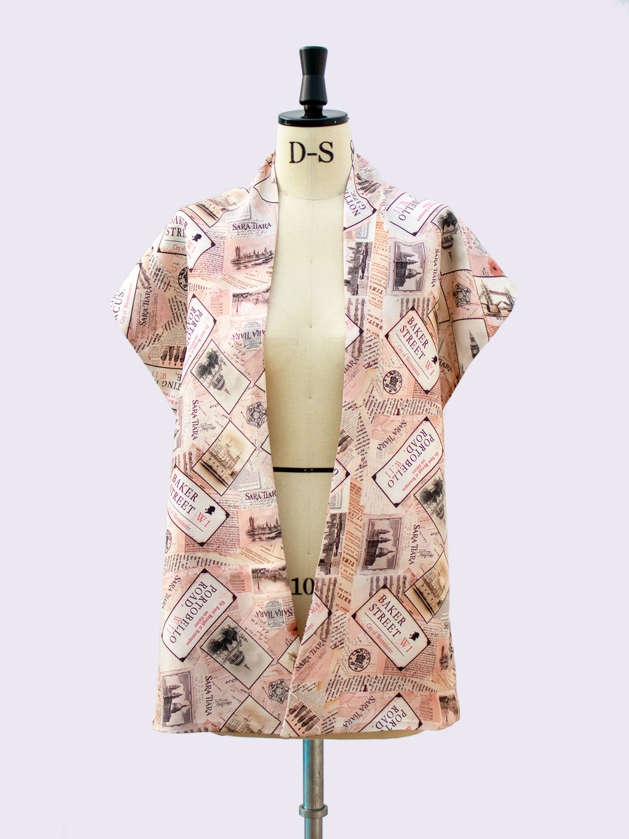 Thoughtful gift - printed silk scarf