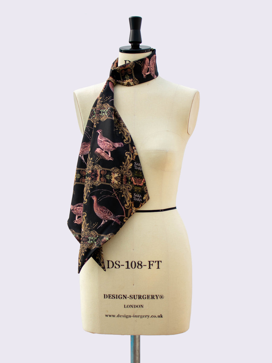 Heritage scarf - bird print