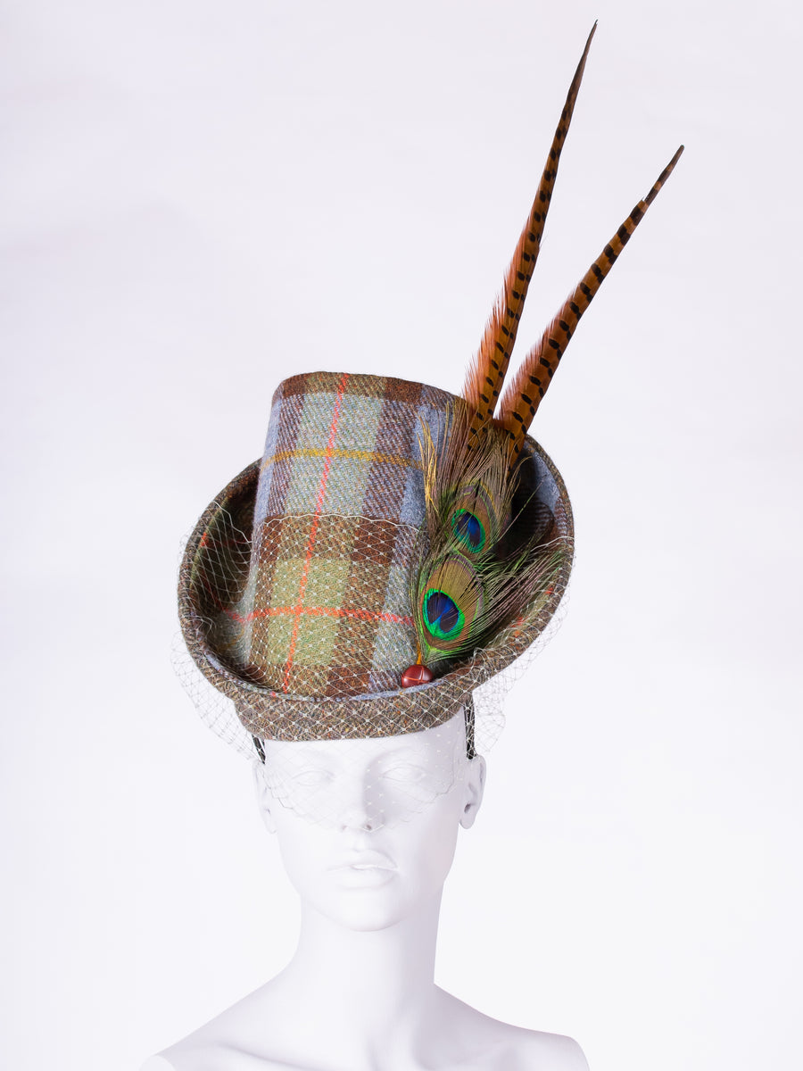independent fashion label - unique British wool hat